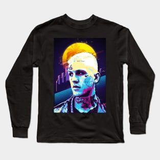 retro 80s lil peep Long Sleeve T-Shirt